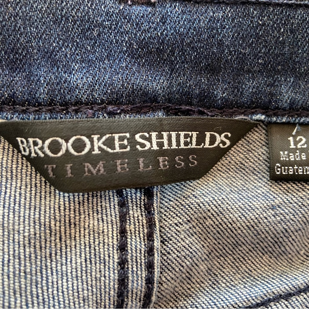 Brooke Shields Bootcut Blue Jeans Medium Wash Size 12 - Picture 7 of 11
